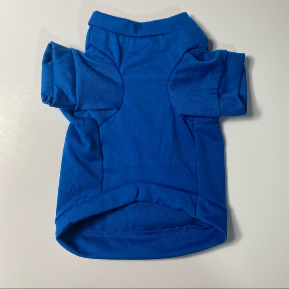 NWOT Born To Be Loved Blue T-Shirt For Small Dogs or Puppies - Picture 4 of 6